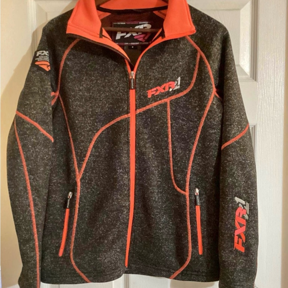 FXR Women's Black and Orange Jacket